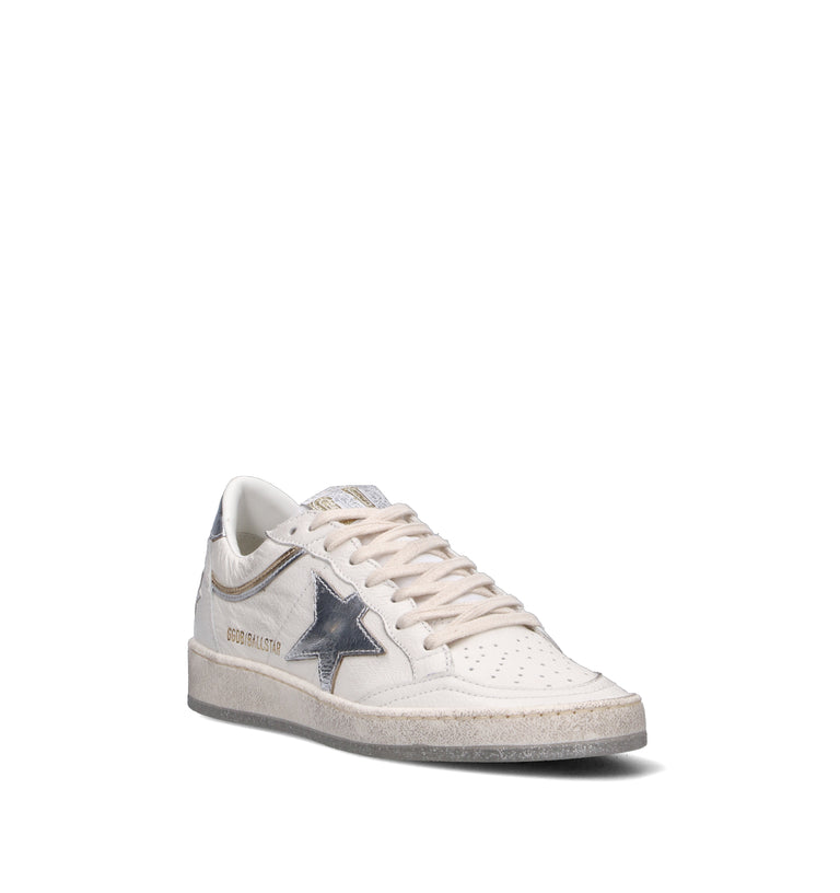 GOLDEN GOOSE BALL STAR WITH PADDED COLLAR  Sneaker donna bianca