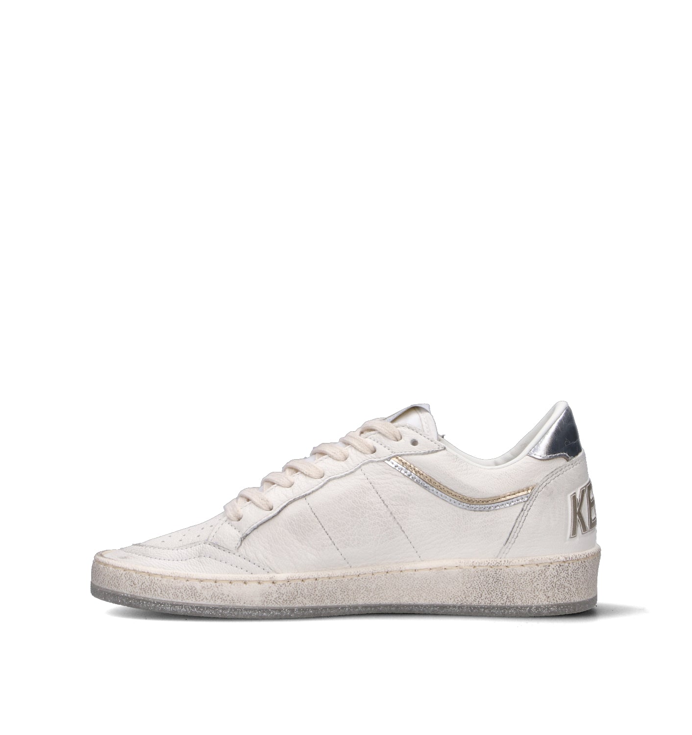 GOLDEN GOOSE BALL STAR WITH PADDED COLLAR  Sneaker donna bianca