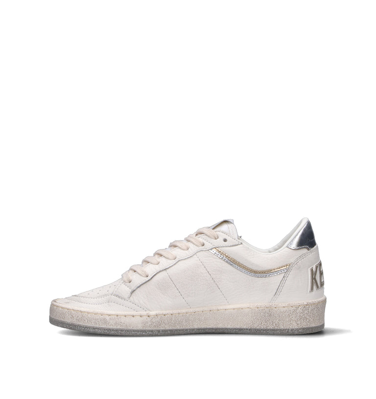 GOLDEN GOOSE BALL STAR WITH PADDED COLLAR  Sneaker donna bianca