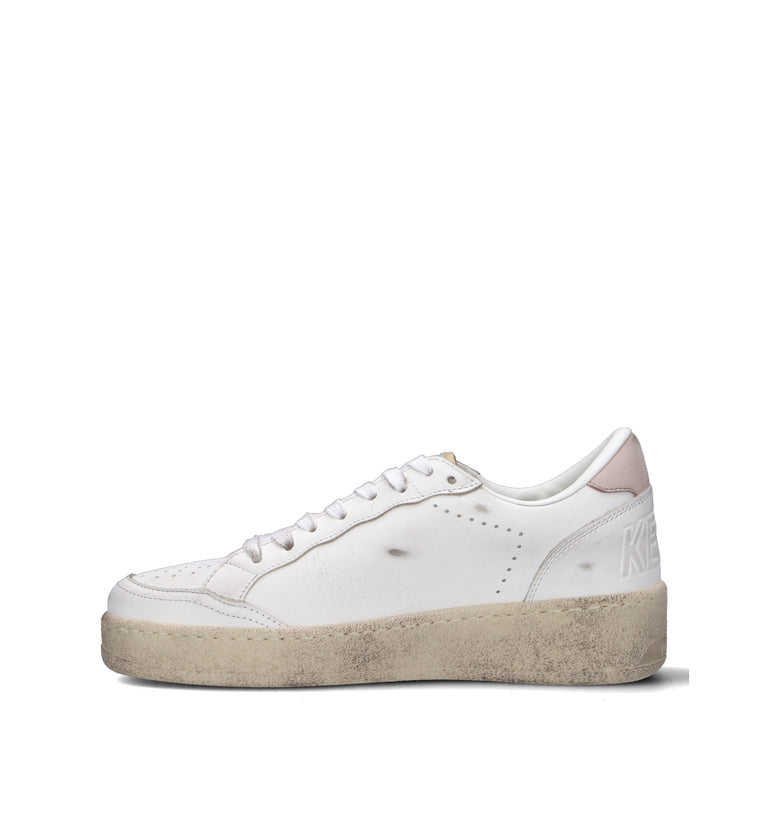 GOLDEN GOOSE BALLSTAR 2 Sneaker donna bianca in pelle