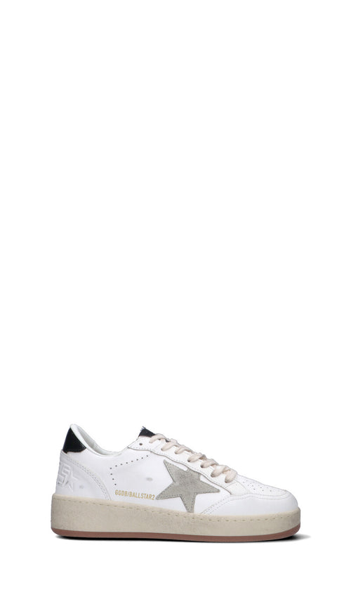 GOLDEN GOOSE - BALLSTAR 2 Sneaker donna bianca/nera in pelle
