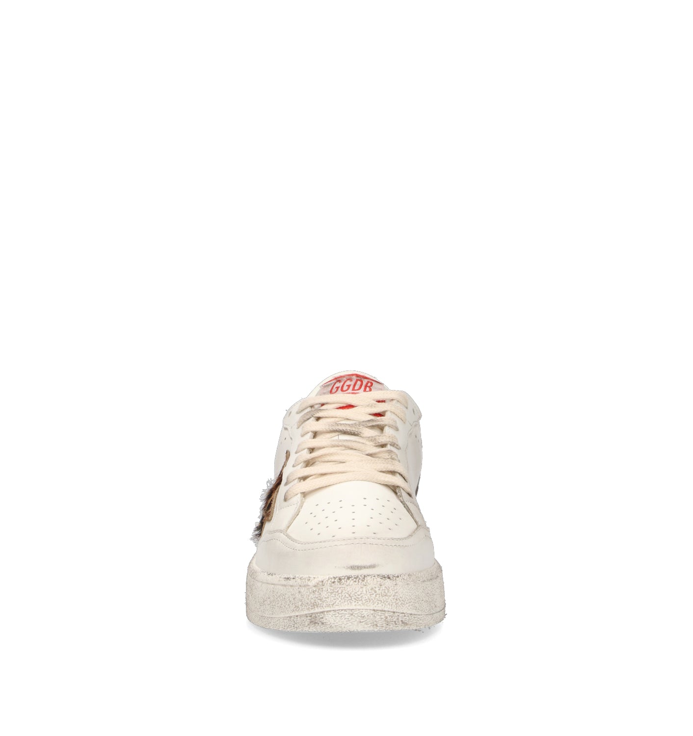 GOLDEN GOOSE BALLSTAR 2 Sneaker donna bianca/nera in pelle