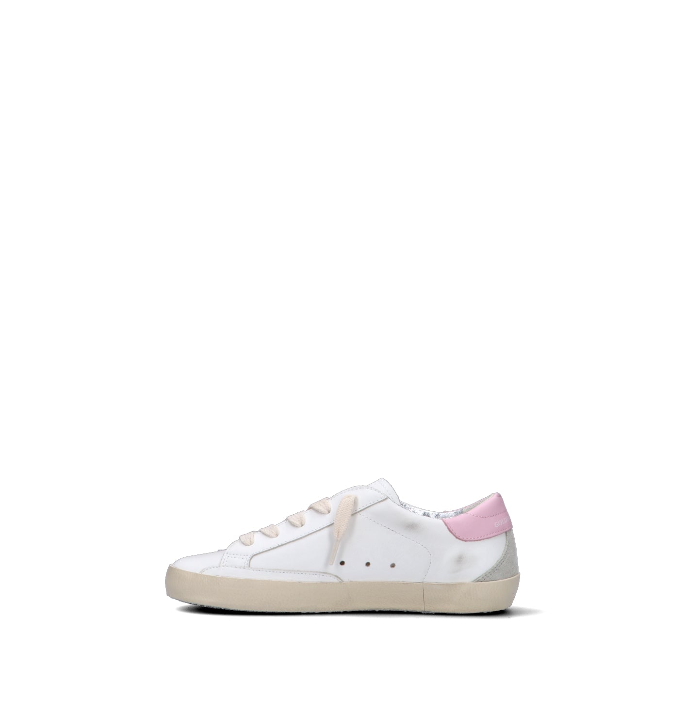 GOLDEN GOOSE SUPER-STAR CLASSIC WITH SPUR Sneaker bimba bianca in pelle