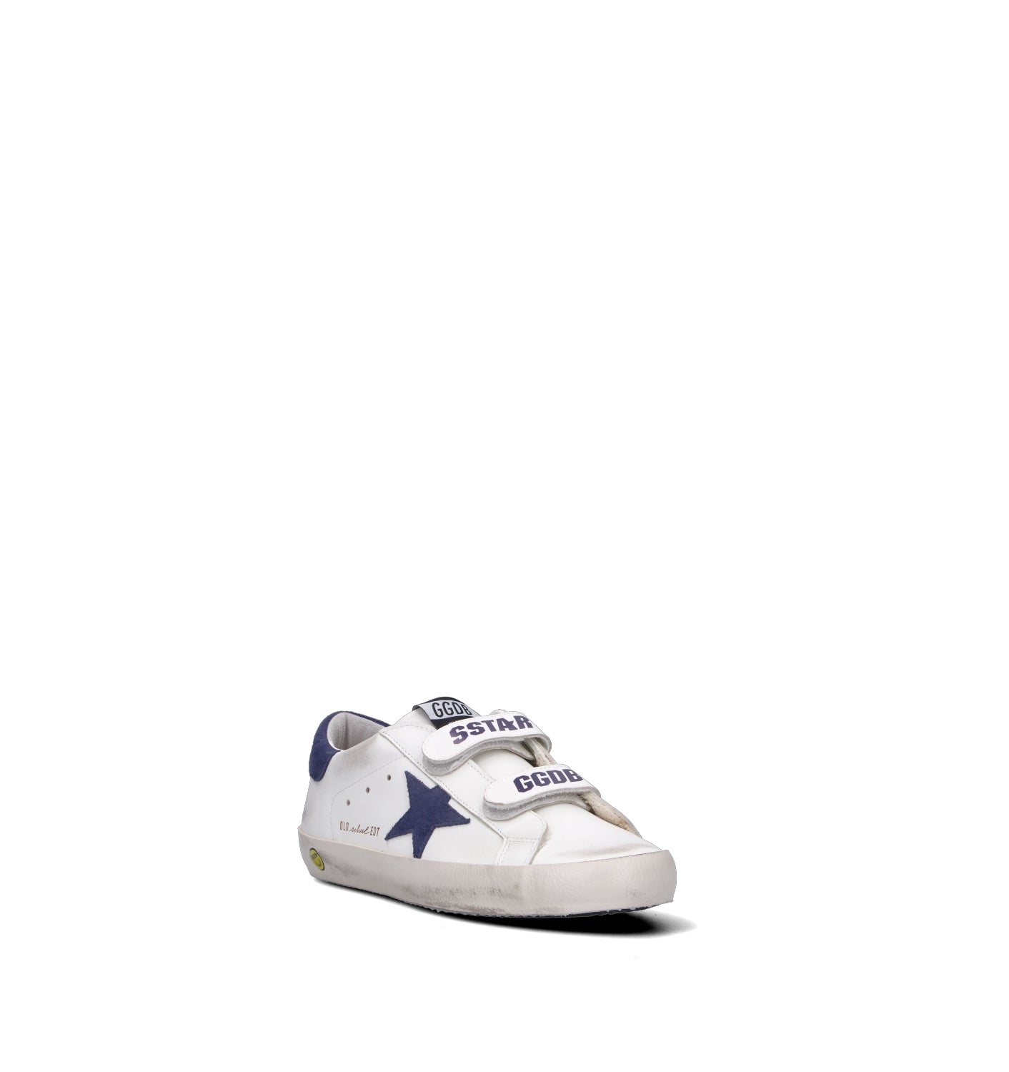 GOLDEN GOOSE OLD SCHOOL Sneaker bimbo bianca in pelle