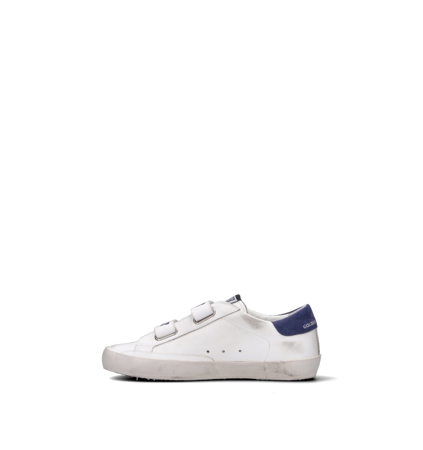 GOLDEN GOOSE OLD SCHOOL Sneaker bimbo bianca in pelle