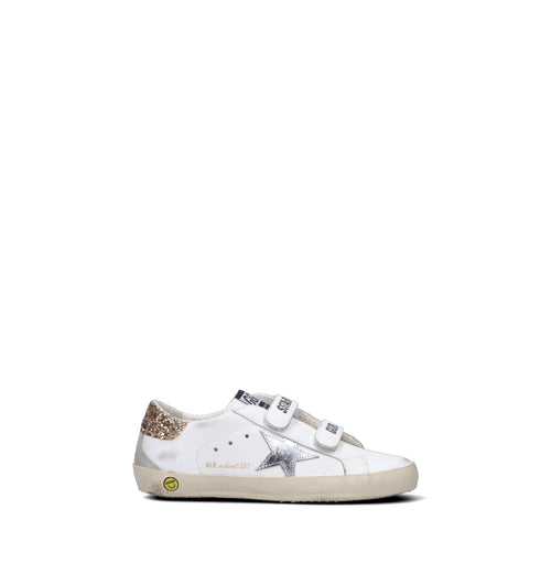 GOLDEN GOOSE OLD SCHOOL CLASSIC WITH SPUR Sneaker bimba bianca