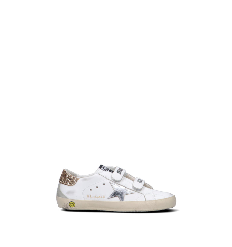 GOLDEN GOOSE OLD SCHOOL CLASSIC WITH SPUR Sneaker bimba bianca