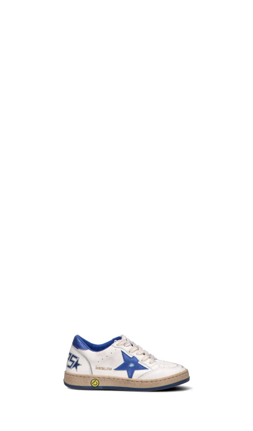 GOLDEN GOOSE BALL STAR NEW Sneaker bimbo bianca/blu in pelle