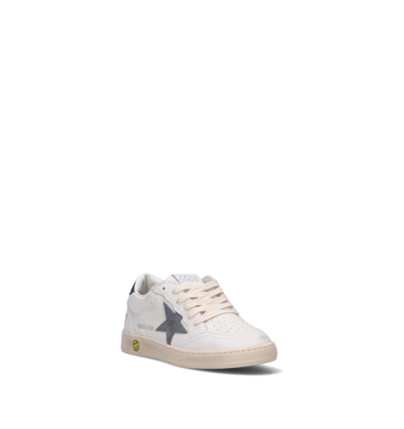 GOLDEN GOOSE BALL STAR NEW Sneaker bimbi bianca in pelle