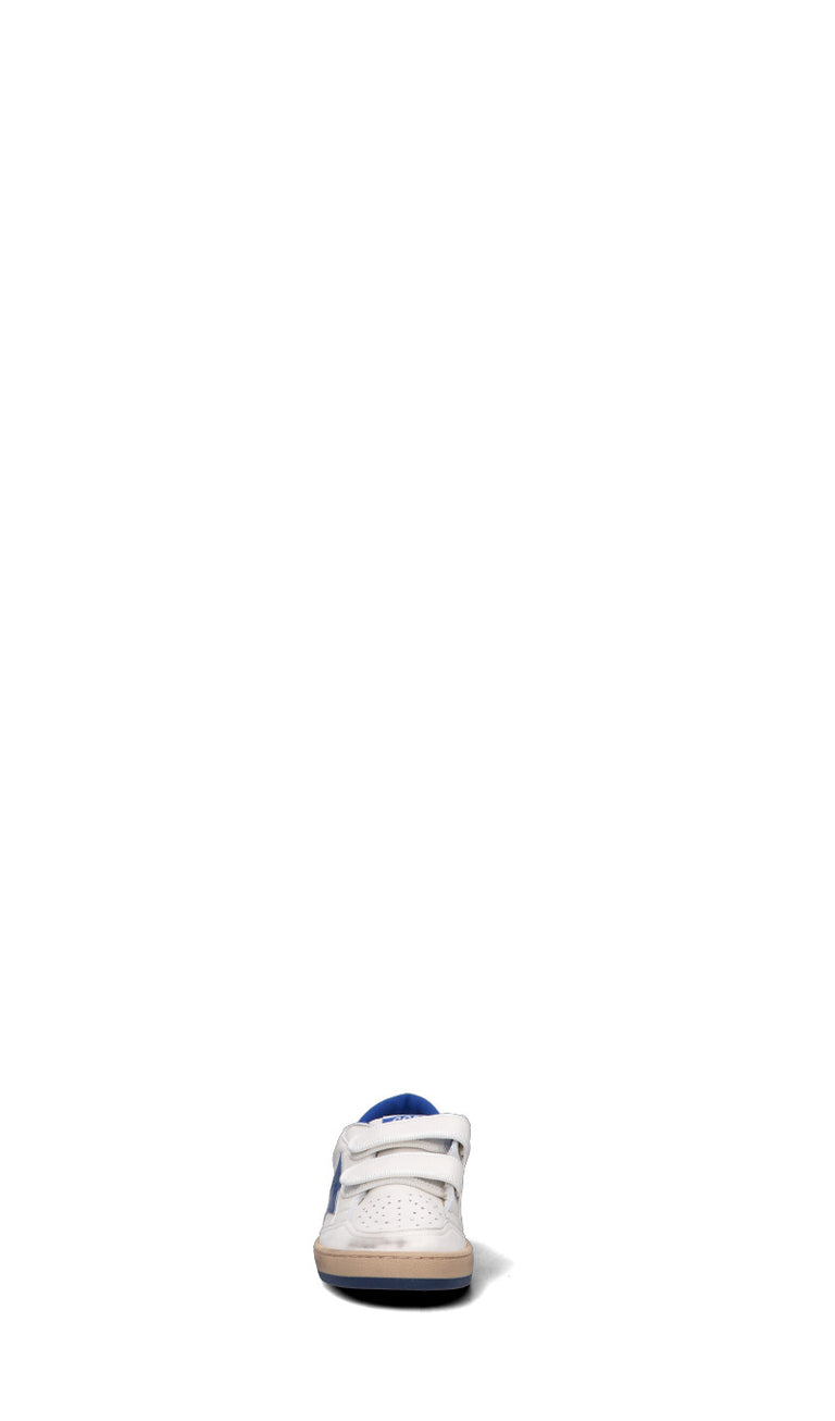 GOLDEN GOOSE - BALL STAR STRAP Sneaker bimbo bianca/blu in pelle