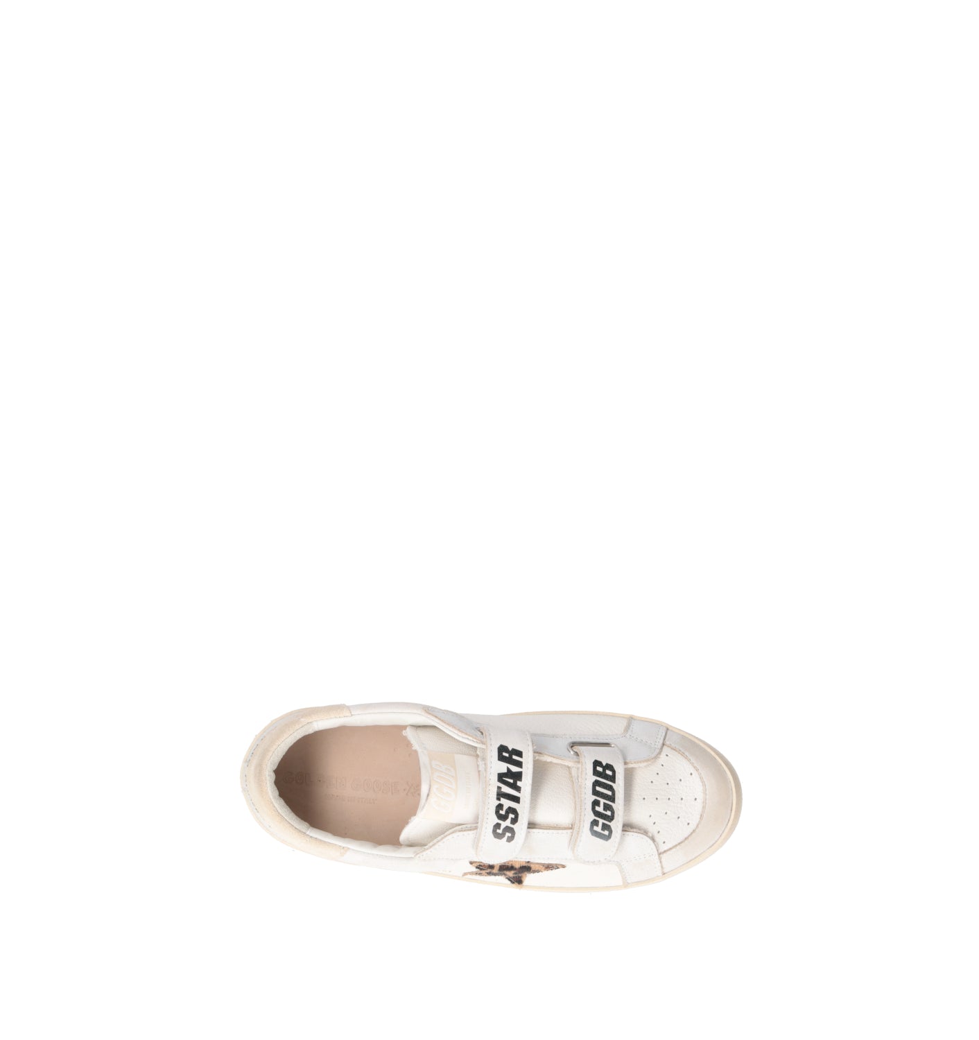 GOLDEN GOOSE OLD SCHOOL DOUBLE QUARTER AND SMOR Sneaker bimba bianca
