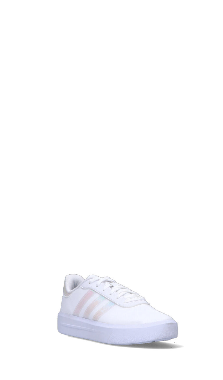 ADIDAS COURT PLATFORM Sneaker donna bianca/rosa