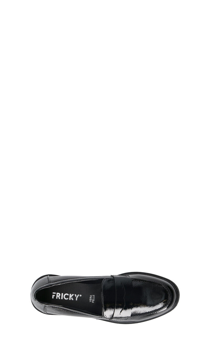 FRICKY Mocassino donna nero