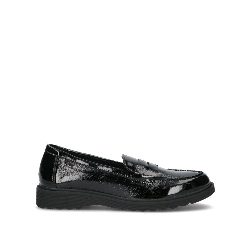 FRICKY Mocassino donna nero