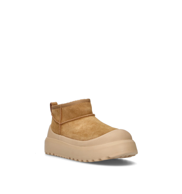 COLORS OF CALIFORNIA Stivaletto pelo donna tan in suede