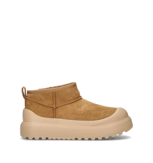 COLORS OF CALIFORNIA Stivaletto pelo donna tan in suede