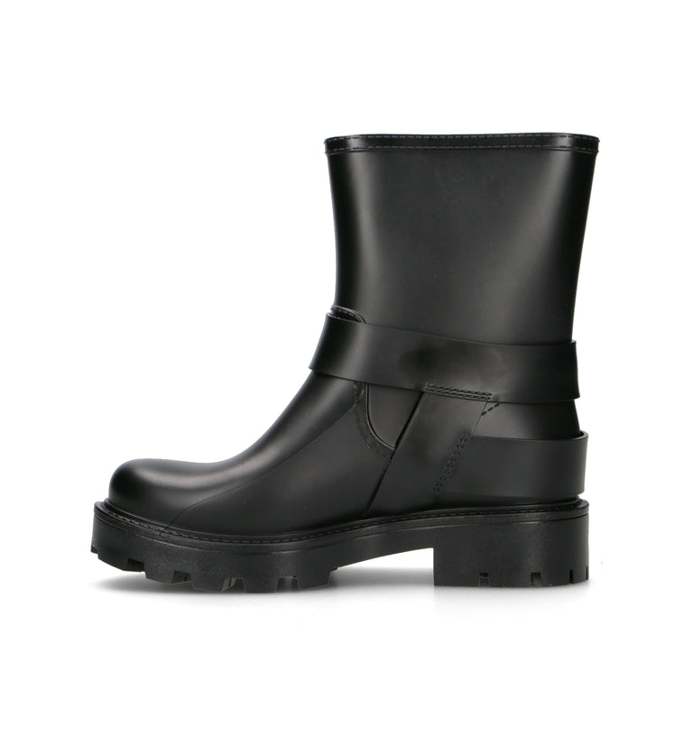 COLORS OF CALIFORNIA Stivale pioggia donna nero