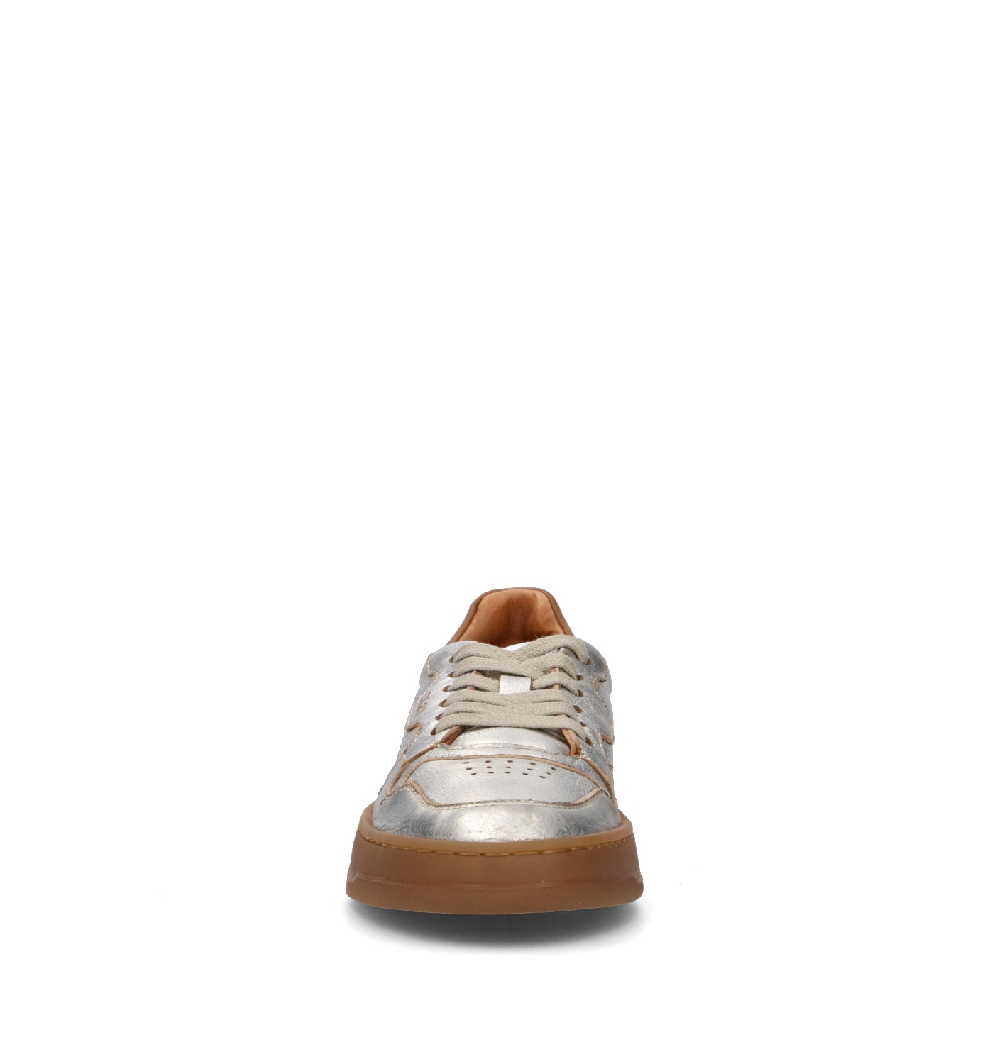 LEMARGO Sneaker donna argento in pelle