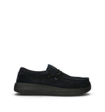 HEY DUDE Mocassino uomo nero in suede