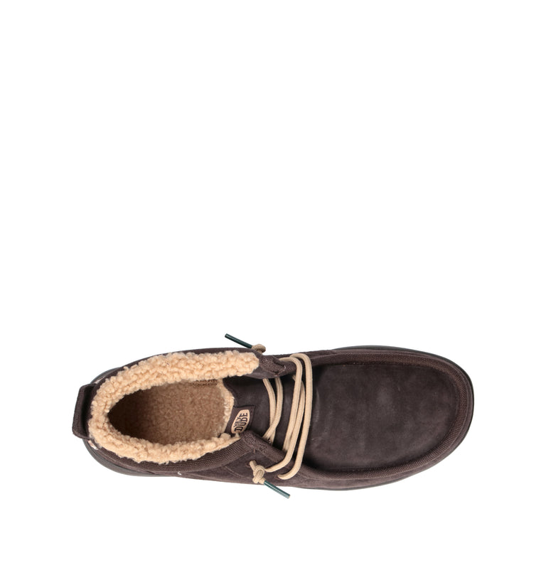 HEY DUDE Polacco uomo marrone in suede
