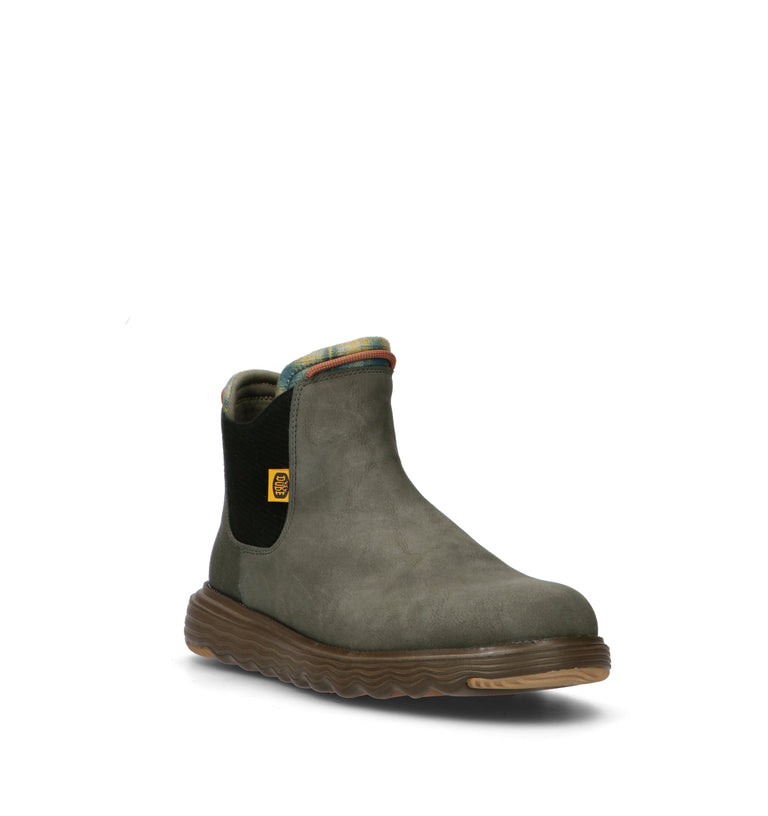 HEY DUDE Beatles uomo dusty olive waterproof