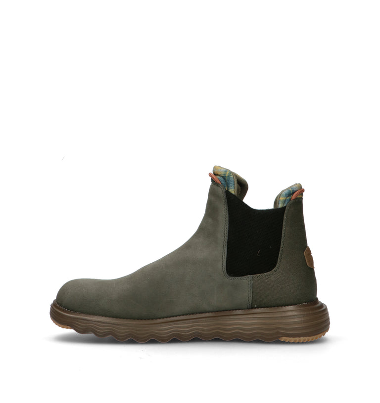 HEY DUDE Beatles uomo dusty olive waterproof