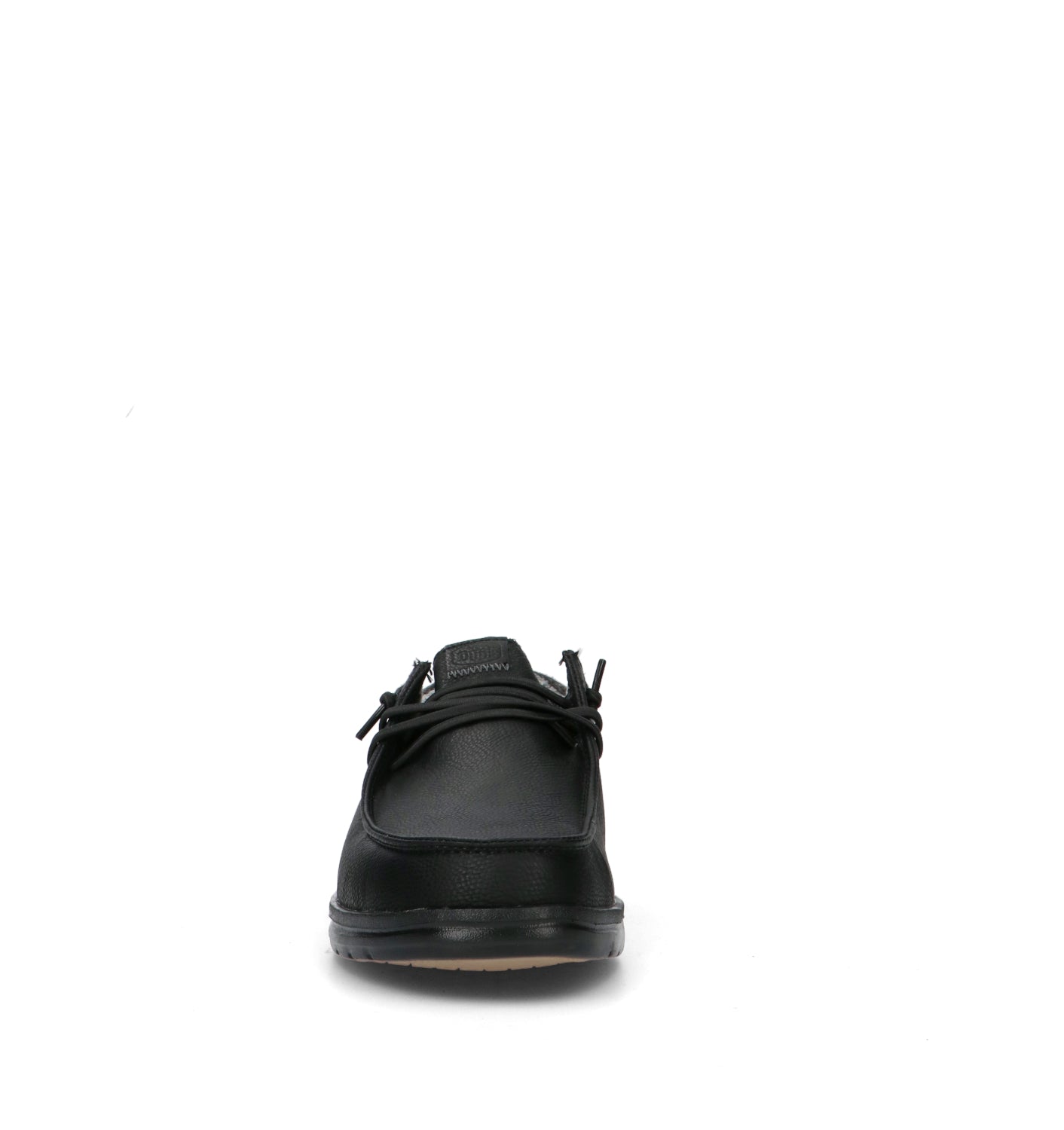 HEY DUDE Mocassino uomo nero in nabuk