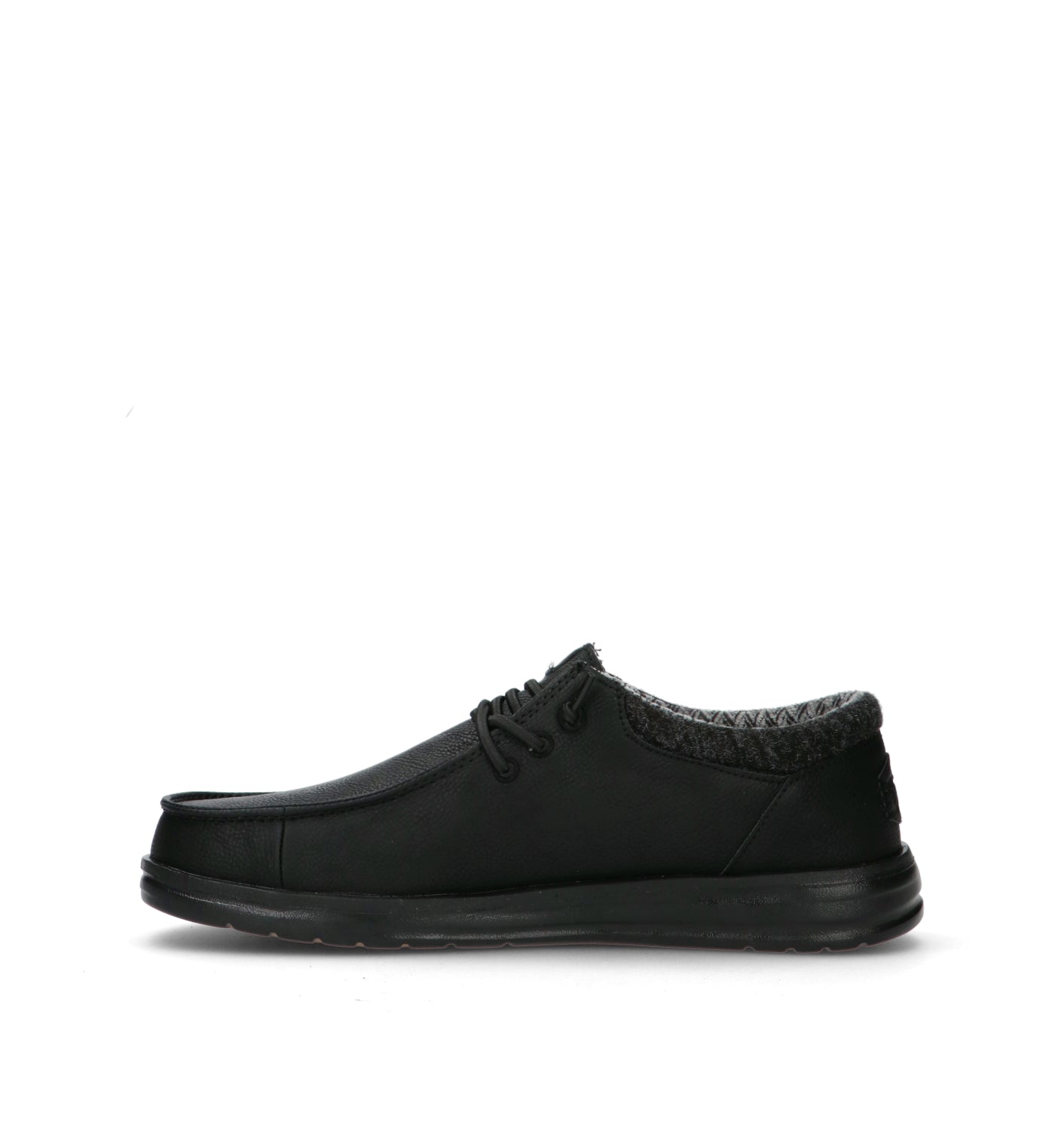 HEY DUDE Mocassino uomo nero in nabuk