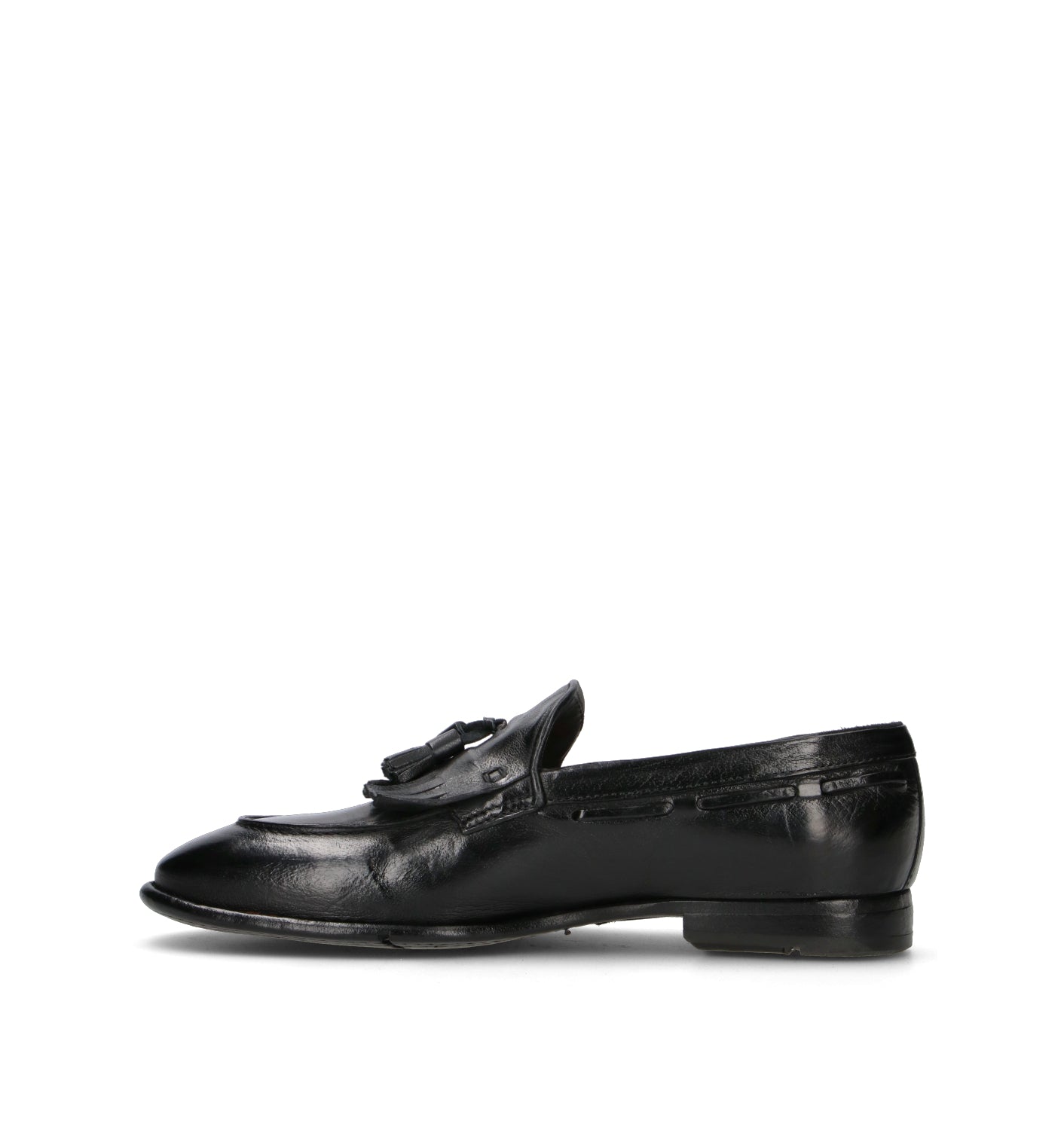 LEMARGO Mocassino uomo nero in pelle