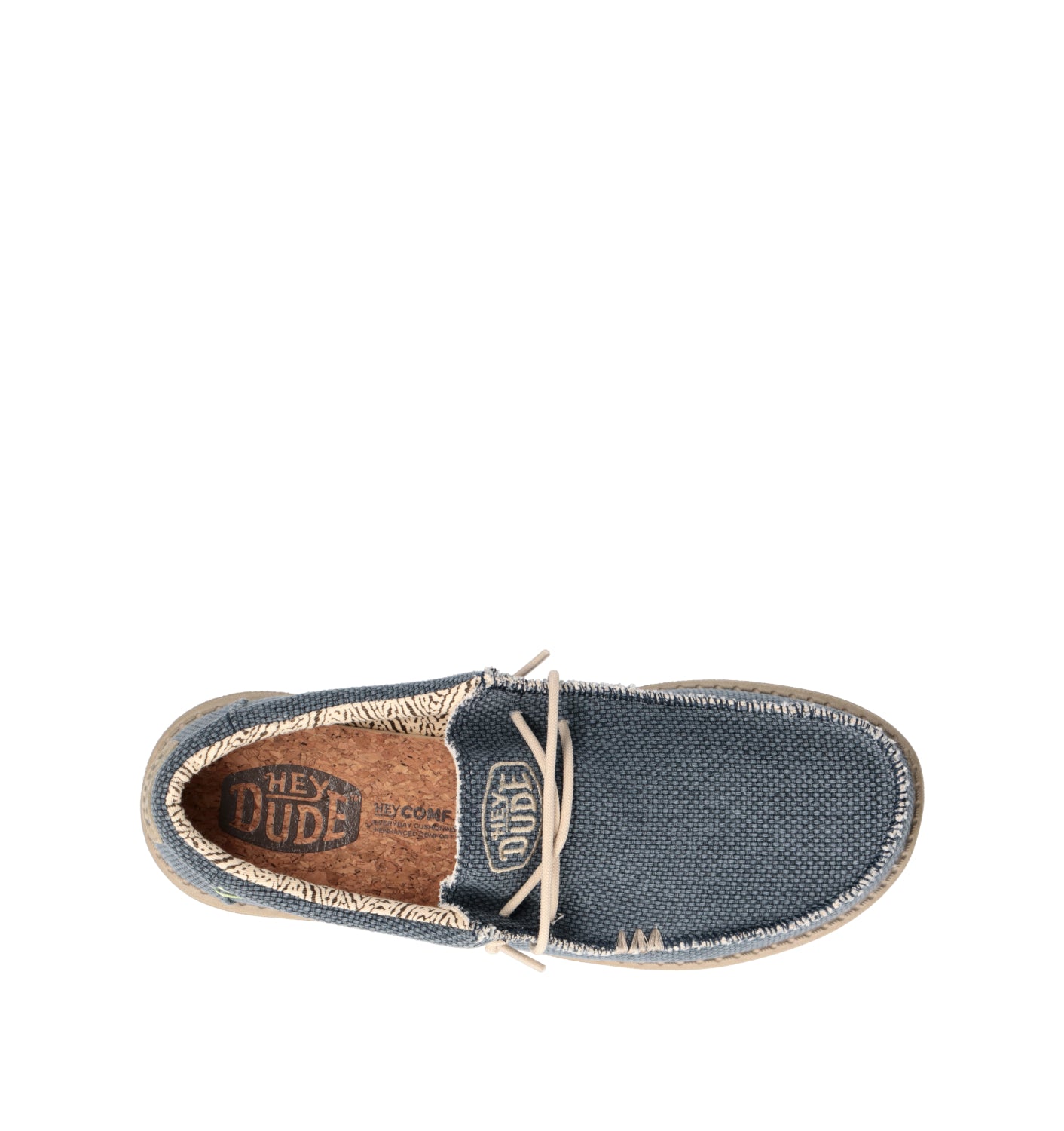 HEY DUDE Mocassino uomo denim