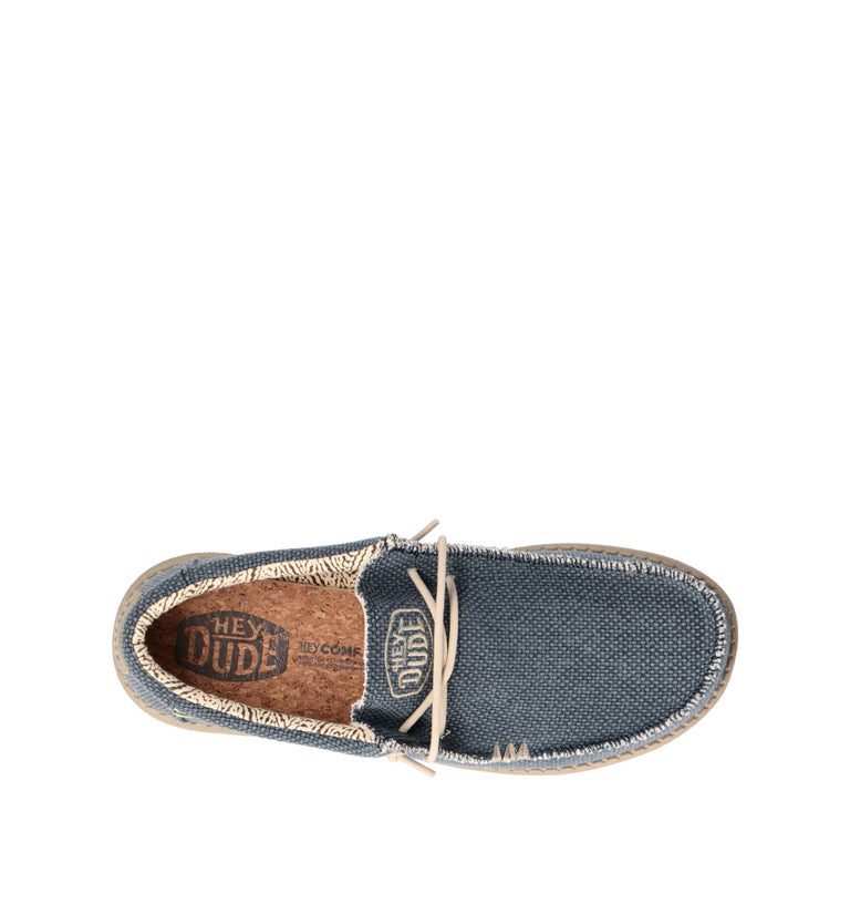 HEY DUDE Mocassino uomo denim