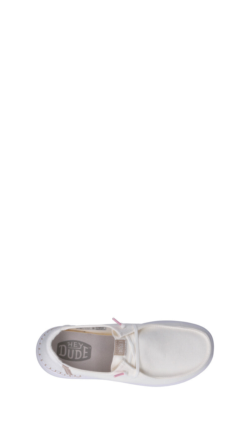 HEY DUDE Sneaker donna bianca