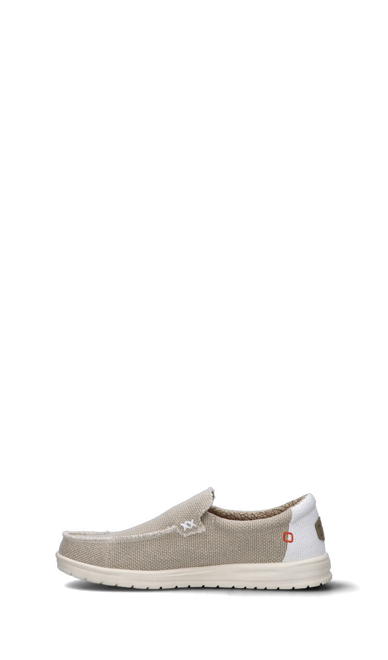 HEY DUDE Scarpa Barca uomo beige