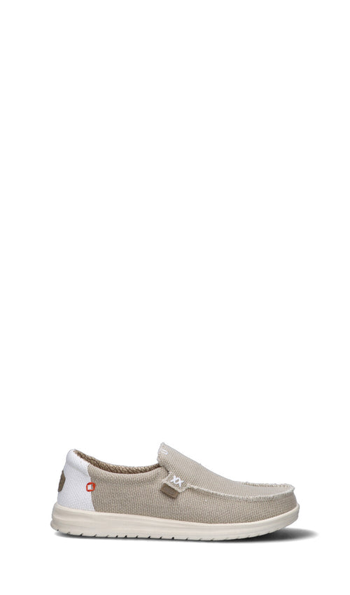 HEY DUDE Scarpa Barca uomo beige