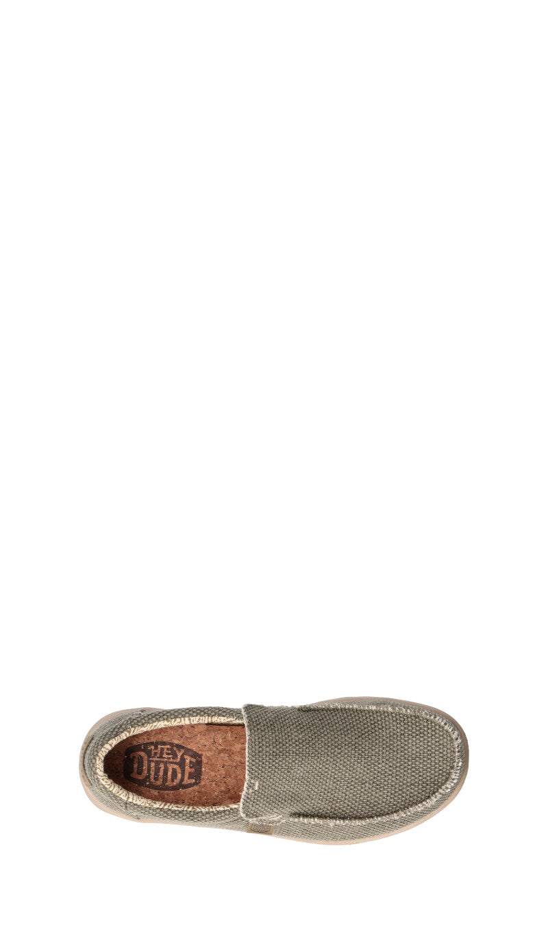 HEY DUDE Scarpa Barca uomo verde militare