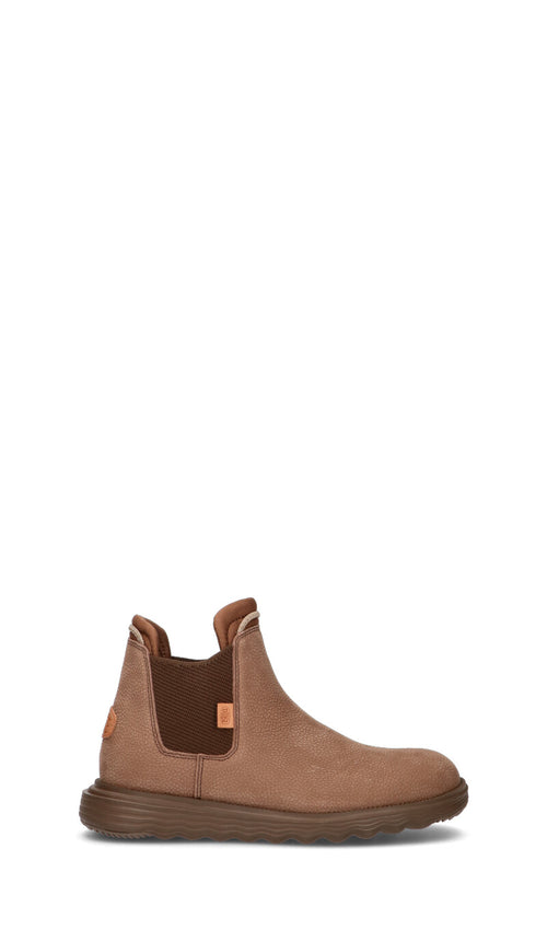 HEY DUDE Beatles uomo marrone in pelle