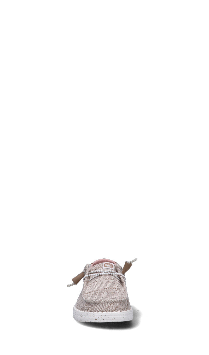 HEY DUDE Sneaker donna beige/marrone