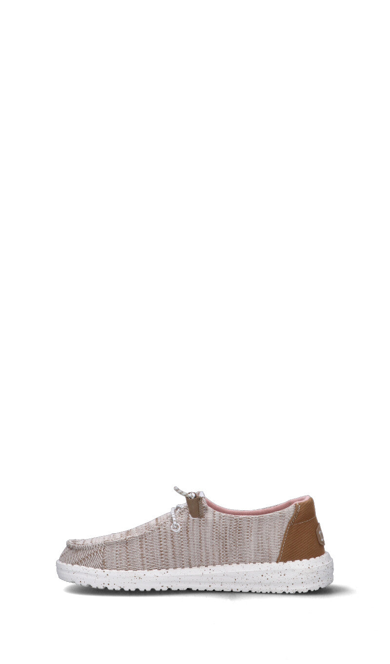 HEY DUDE Sneaker donna beige/marrone