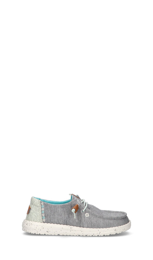 HEY DUDE Sneaker uomo grigia/azzurra/verde