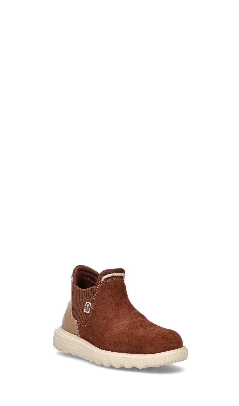 HEY DUDE Beatles donna marrone in suede