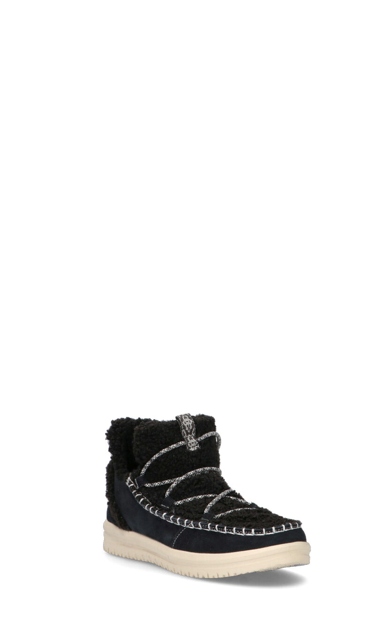 HEY DUDE Tronchetto donna nero