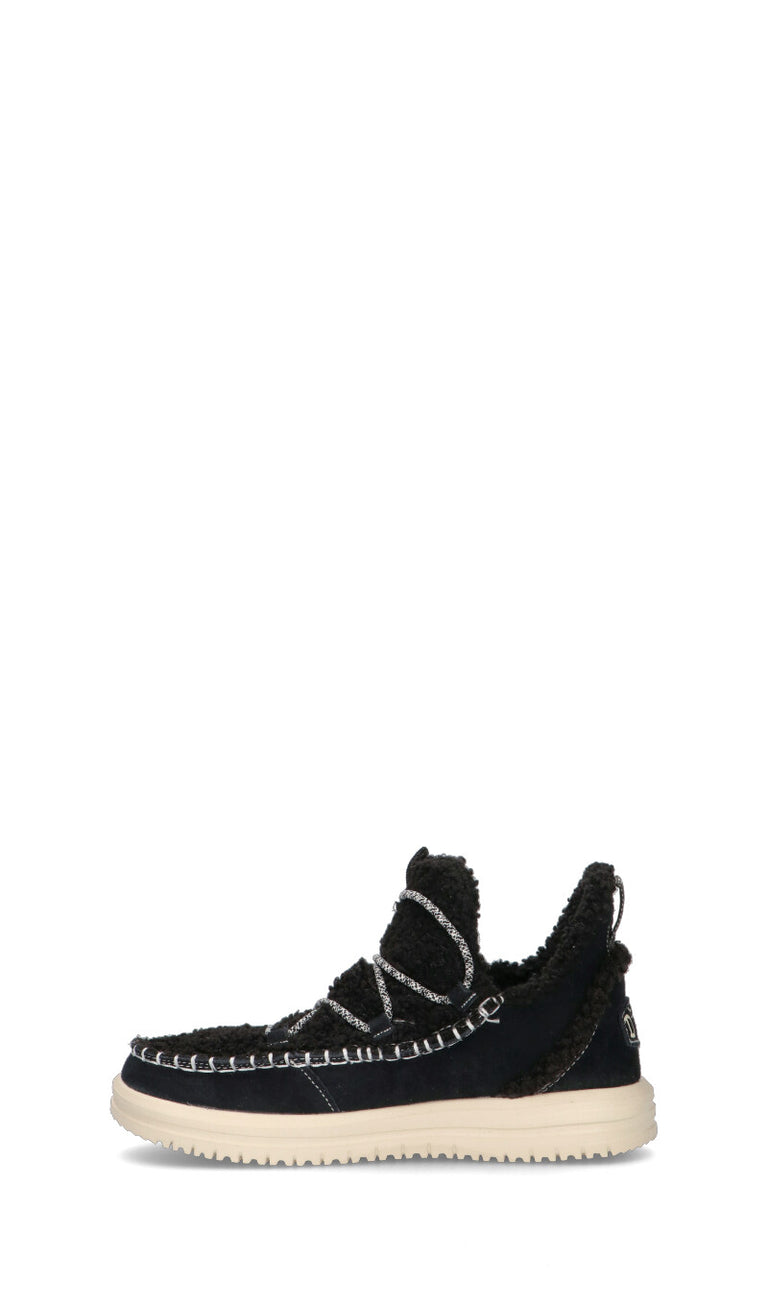 HEY DUDE Tronchetto donna nero