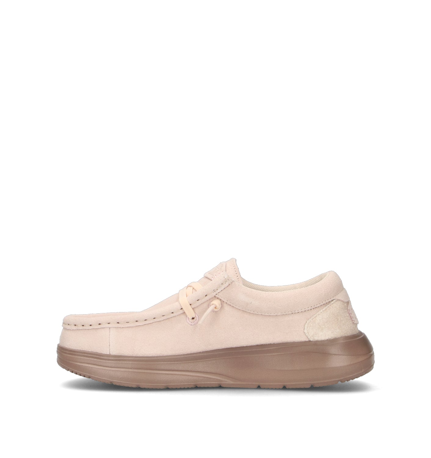 HEY DUDE Mocassino donna cipria in suede