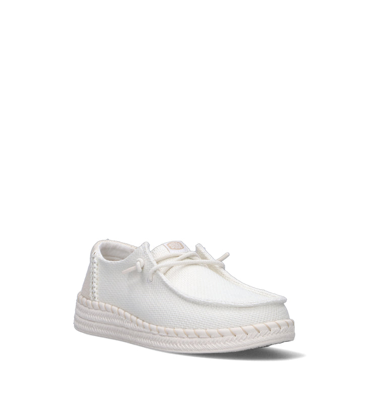 HEY DUDE Mocassino donna bianco
