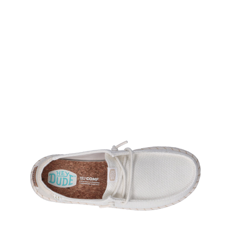 HEY DUDE Mocassino donna bianco