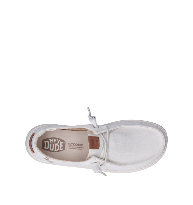 HEY DUDE Mocassino donna bianco