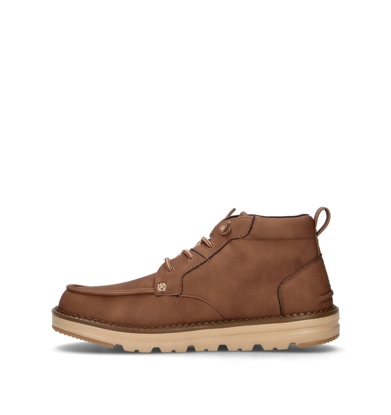 HEY DUDE Polacco uomo marrone in suede