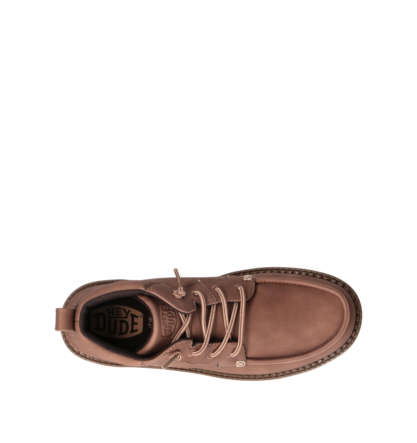 HEY DUDE Polacco uomo marrone in suede