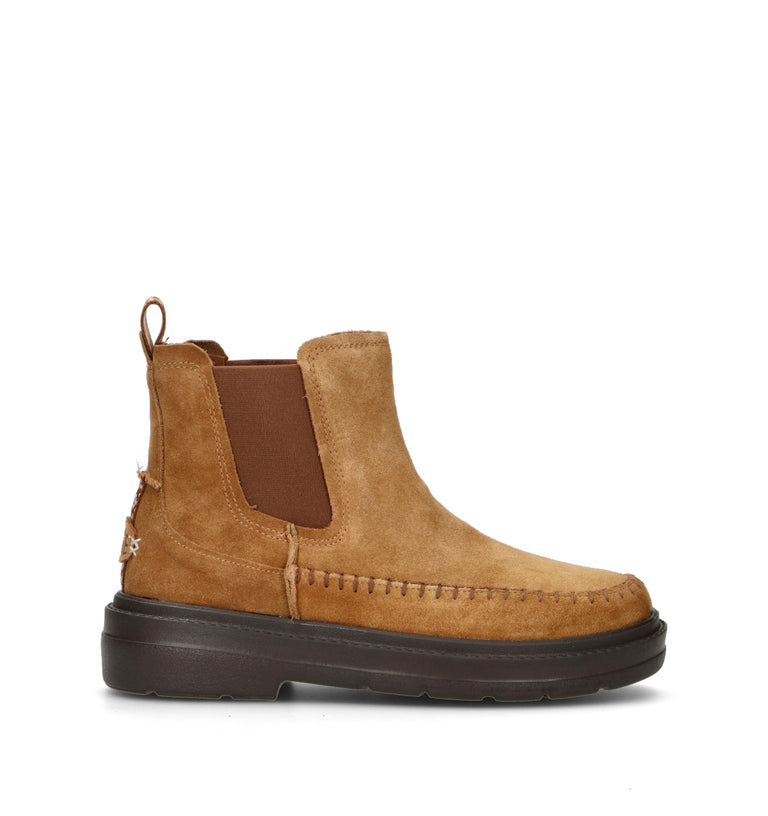 HEY DUDE Beatles donna marrone in suede