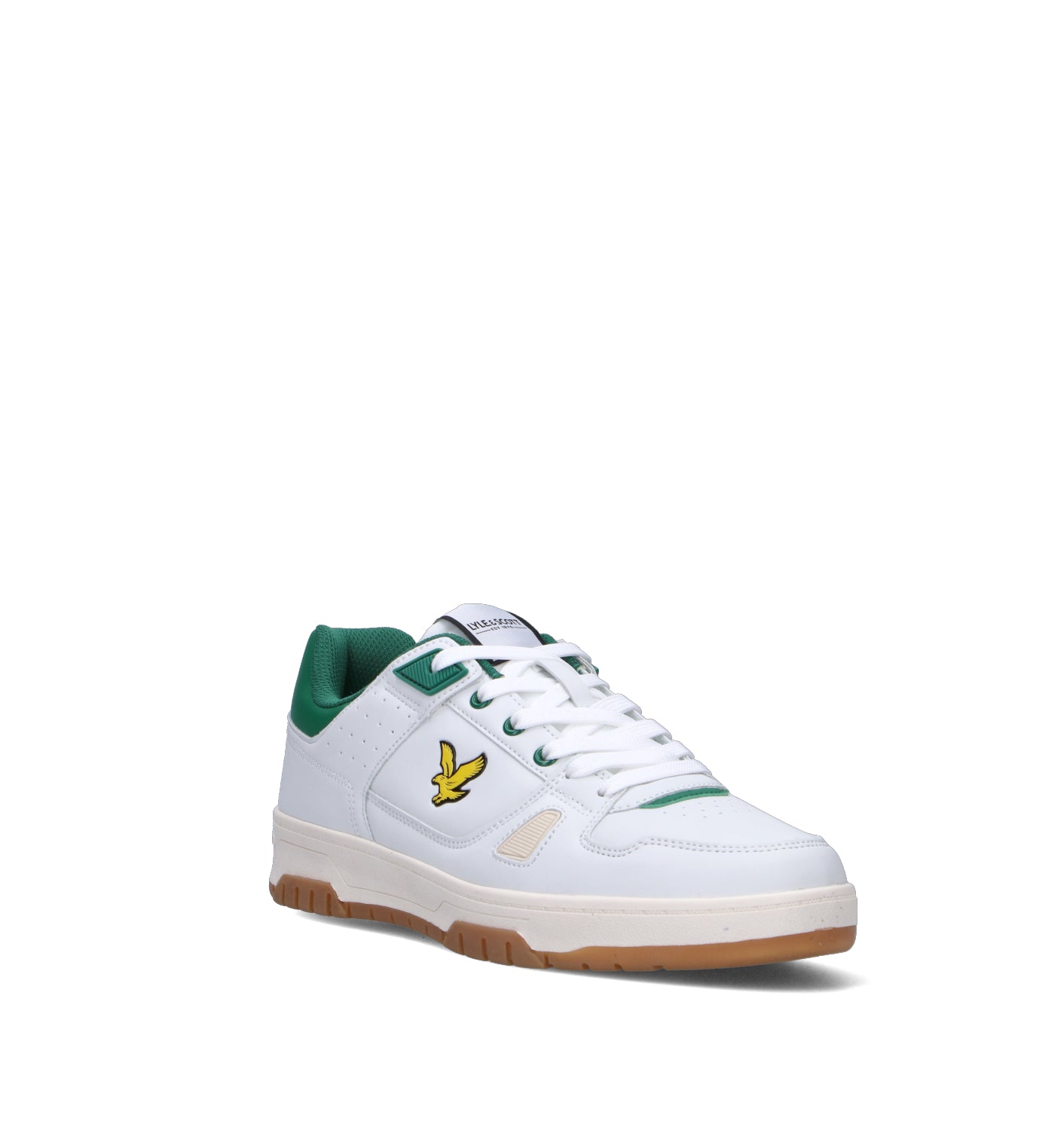 LYLE & SCOTT Sneaker uomo bianca/verde